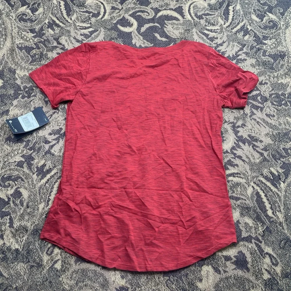 NIKE Women's Dri-Fit Portland Thorns Soccer Red Scoop Top Shirt Size Small New